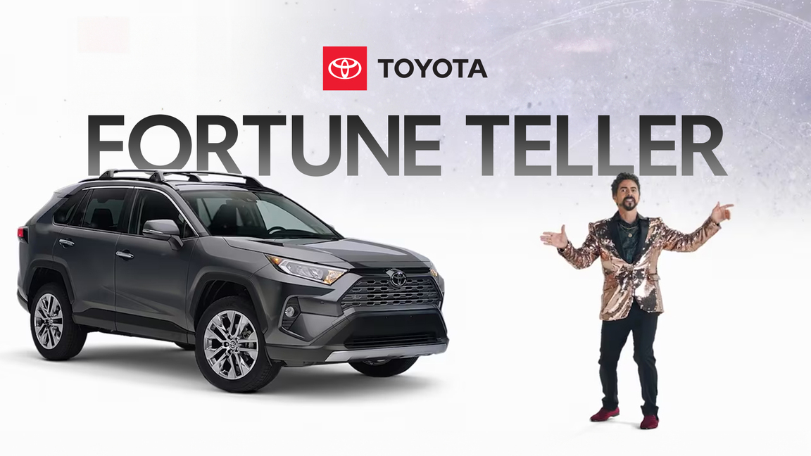 Toyota Offer Card Theater Fortune Teller