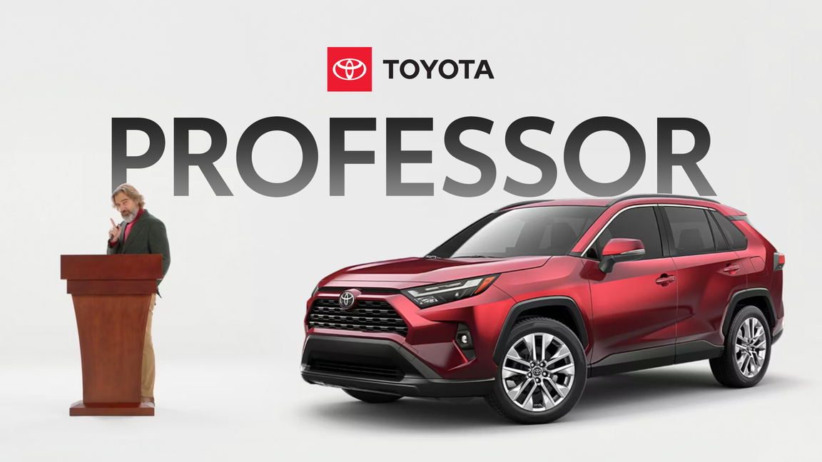 Toyota Offer Card Theater Professor