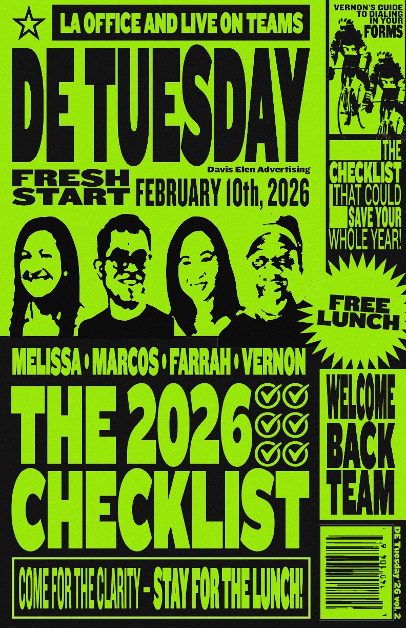 DE TUESDAY February 2026