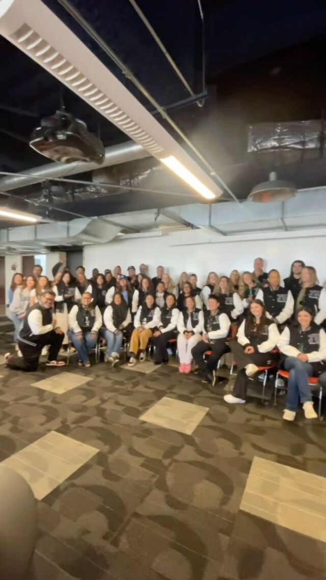Bringing our DE family together near and far, we gathered at our LA office for our quarterly meeting, with some joining us virtually. Proudly sporting our 75th-anniversary letterman jackets, we kicked off the day with breakfast and celebrated our recent momentum as a team!